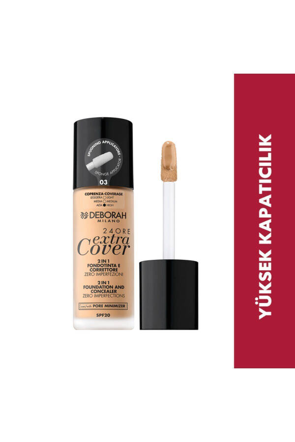 Milano 24 Ore High Coverage Foundation No: 03 Sand - 3