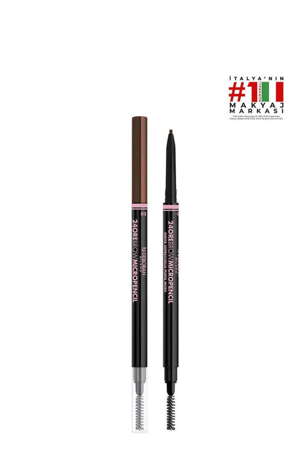 Milano 24 Ore Micro High Pigment Eyebrow Pencil No:02 - 5