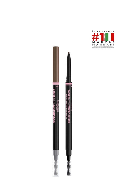 Milano 24 Ore Micro Tip Eyebrow Pencil No:01 8009518343854 - 1