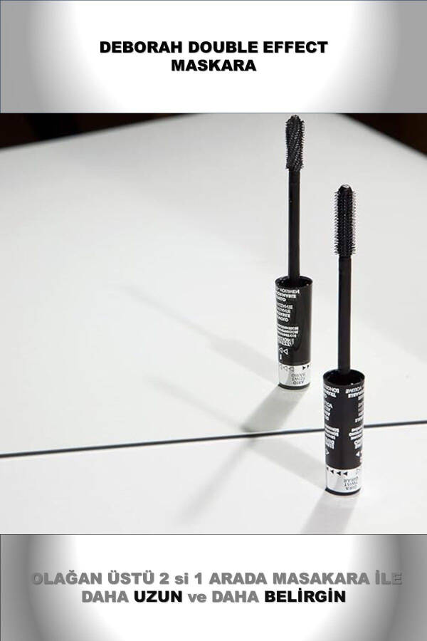 Milano Double Effect Black Mascara - 3