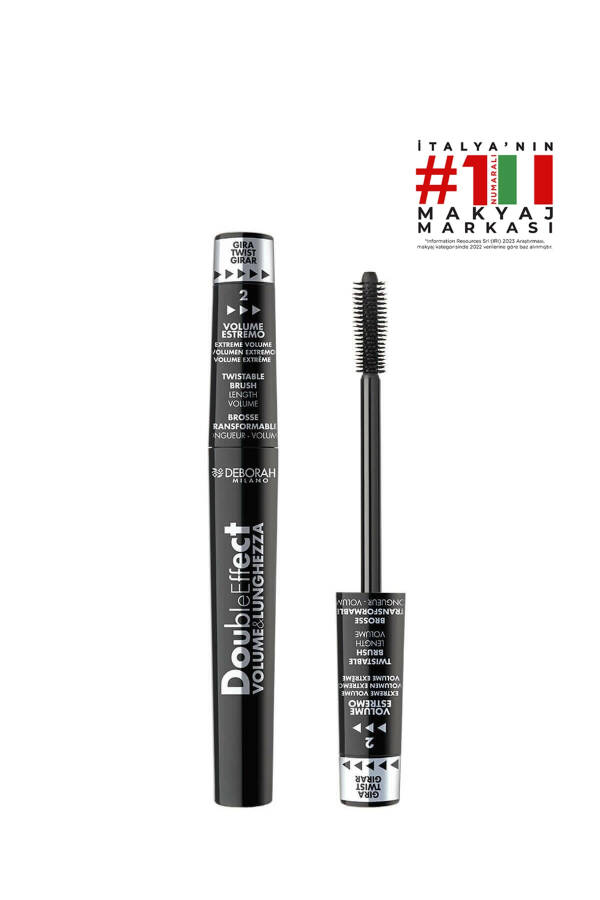 Milano Double Effect Black Mascara - 9