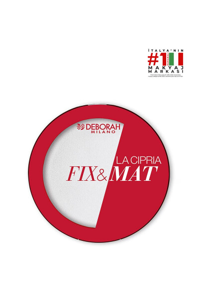 Milano La Cipria Mat And Fix Прозрачная Пудра 8009518356373 - 4