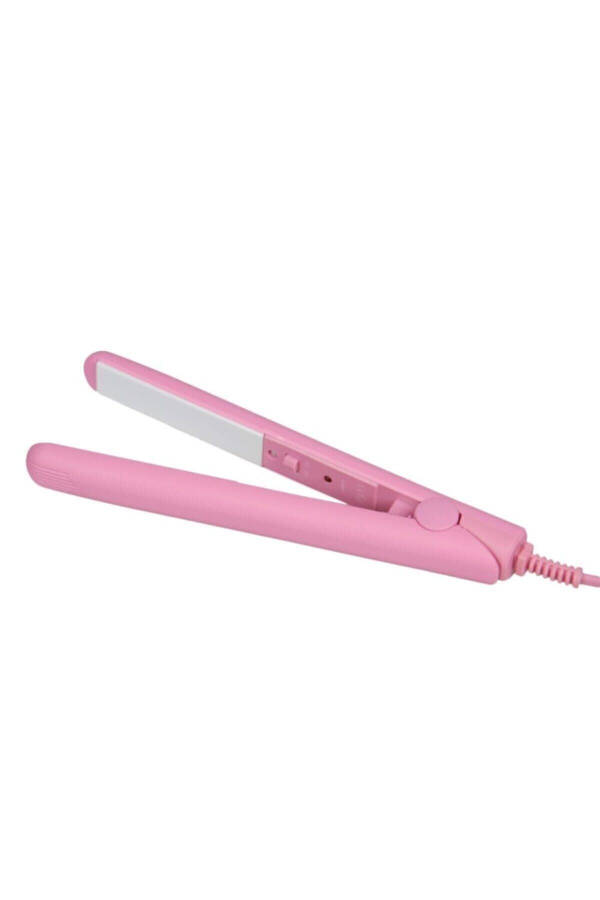 Mini Ceramic Travel Hair Straightener Pink - 20