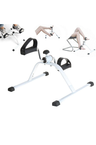 Mini Exercise Bike, Hand Arm Foot Exercise Pedal - 11