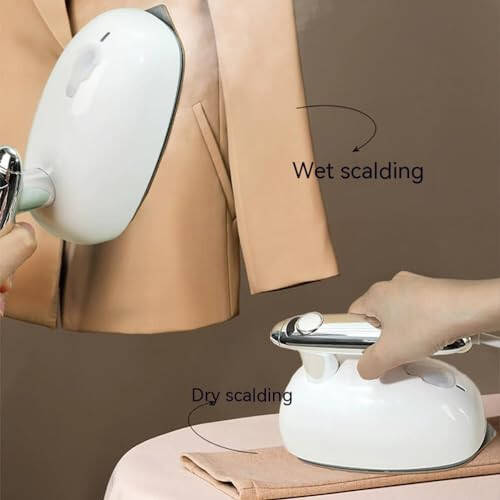 Mini Steam Iron for Clothes, Travel Steamer for Clothes Portable Steamer Travel Iron, Micro Steam Iron Mini Handheld Steamer Support Dry And Wet Ironing for Home Travel - 5