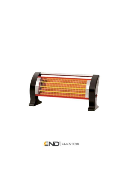 Minisan 3 Glass Quartz Heater 1200w - 1