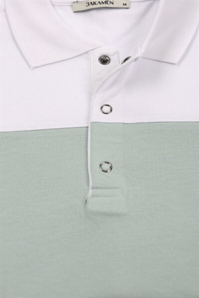 Mint Slim Fit Polo Yaka Erkek T-Shirt - 2