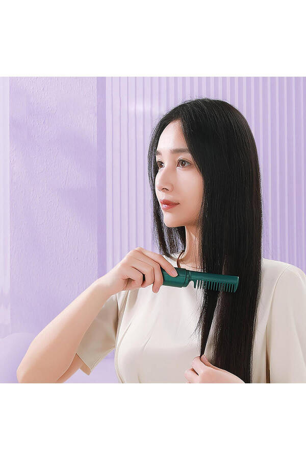 Mio B1 Mini 3600mAh 200°C Cordless Ceramic Hair Straightener Comb - Green - 10