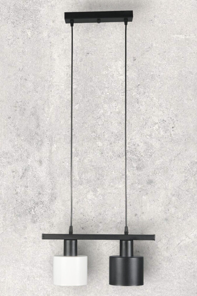 Misra Custom Design - Modern - Cafe - Kitchen - Living Room 2-Piece Metal Row Pendant Light - 9