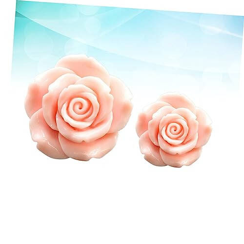 Mobestech 1 Pair Car Perfume Aromatherapy Clips Auto Air Vent Charms Rose Car Vent Clips Vent Perfume Ornament Clip on Air Freshener Rose Car Air Freshener Vent Clip Air Outlet - 2