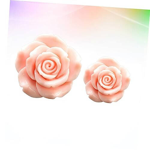 Mobestech 1 Pair Car Perfume Aromatherapy Clips Auto Air Vent Charms Rose Car Vent Clips Vent Perfume Ornament Clip on Air Freshener Rose Car Air Freshener Vent Clip Air Outlet - 5