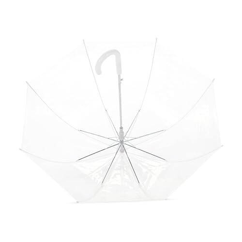 Modazone Basics Clear Bubble Umbrella, Round, 34.5 inch - 6