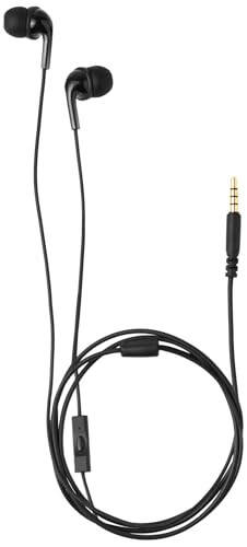 Modazone Basics In Ear Wired Headphones, Earbuds with Microphone No Wireless Technology, 51.18 x 0.79 x 0.51 inches, Black - 7