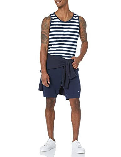 Modazone Essentials Erkaklar uchun Oddiy O'tirgan Tank Top - 4