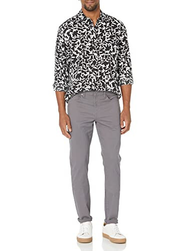 Modazone Essentials Erkek Slim Fit 5 Cepli Esnek Tuval Pantolon - 4