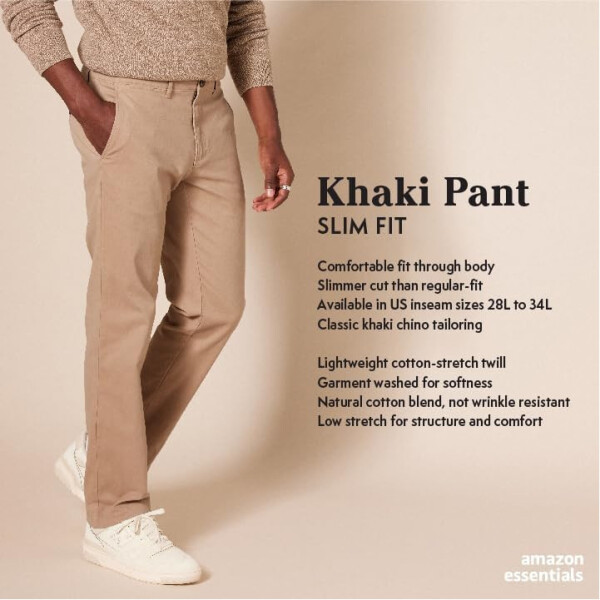 Modazone Essentials Erkek Slim Fit Rahat Esnek Chino Pantolon - 2