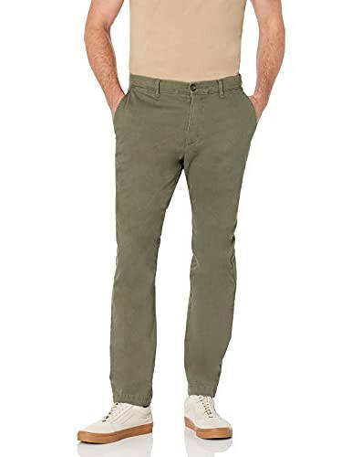 Modazone Essentials Men's Athletic-Fit Casual Stretch Chino Pant (Available in Big & Tall) - 1