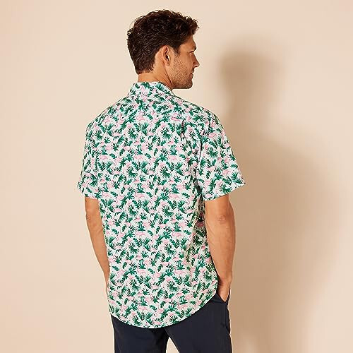 Modazone Essentials Men's Regular-Fit Short-Sleeve Print Shirt - 4