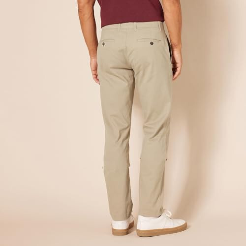 Modazone Essentials Men's Slim-Fit Casual Stretch Chino Pant - 3