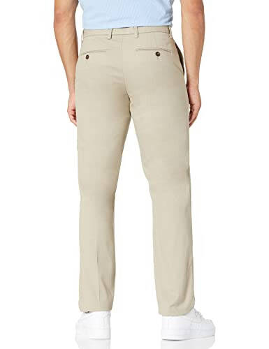 Modazone Essentials Men's Slim-Fit Wrinkle-Resistant Flat-Front Chino Pant - 3