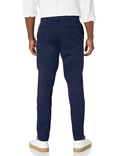 Modazone Essentials Men's Slim-Fit Wrinkle-Resistant Flat-Front Stretch Chino Pant - 2