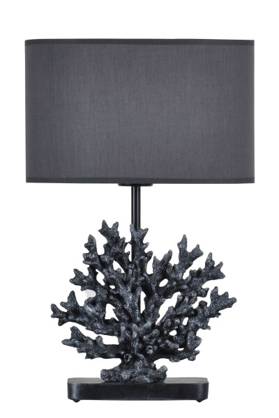 Modern Design Coral Lampshade Silver Gray - 2