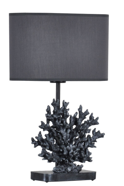 Modern Design Coral Lampshade Silver Gray - 3