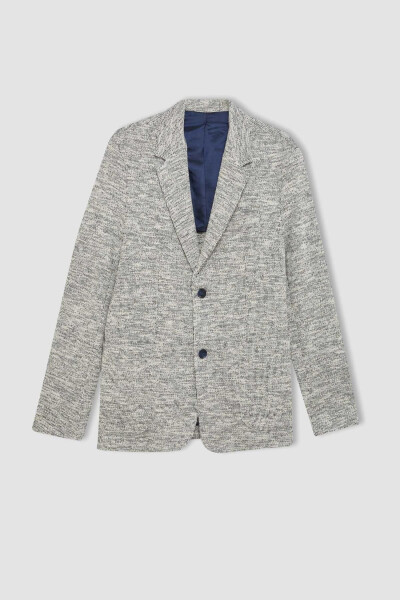 Modern Fit Half-Lined Blazer Jacket C6000AX24SP - 1