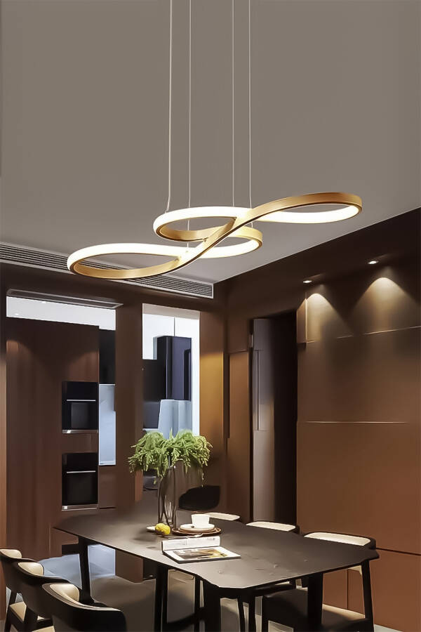 Modern Rimaldo Antique Pendant Led Daylight Power Led Living Room Kitchen Room Hall Led Chandelier - 1