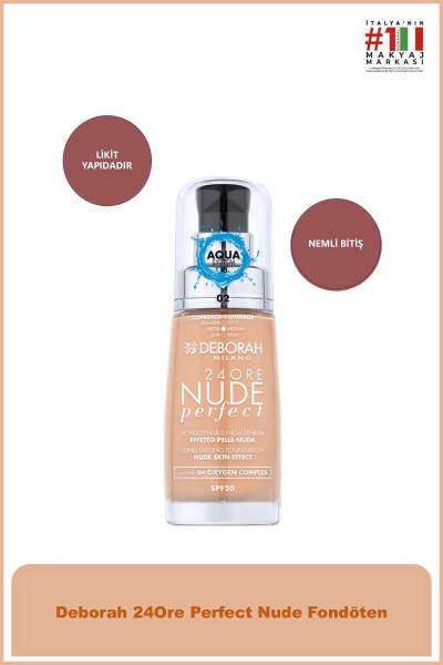 Moist Finish Perfect Nude Foundation - 1