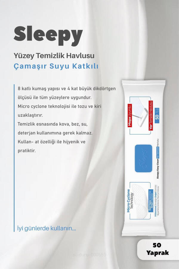 Mopa Uyumlu 4xl Ve Easy Clean Havlu Seti, Pamuk Hediyeli - 4