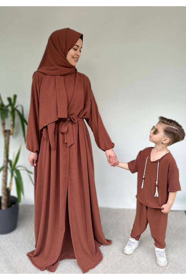 Mother-Child Matching Shalwar Suit - 5