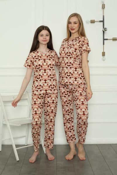 Mother Daughter Family Combed Cotton Pajama Set Sold Separately. Prices Vary 50103 - 1