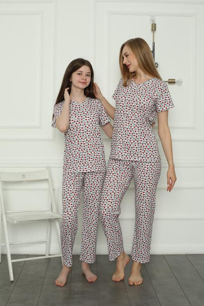 Mother Daughter Family Combed Cotton Pajama Set Sold Separately. Prices Vary 50119 - 1