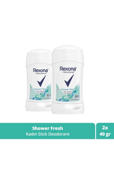 Motion Sense Kadın Stick Deodorant Shower Fresh 48 Saat Koruma 40 g X 2 Adet - 9