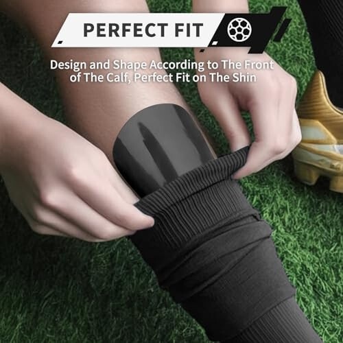 Motspo Toddler Kids Youth and Adults uchun Mini Futbol Shin Guards - Ekstra kichik Shin Guards Soccer - O'g'il bolalar, qizlar, erkaklar va ayollar uchun juda engil va qulay miniatyura shin padlari - 6