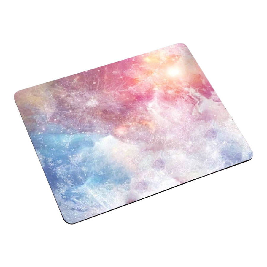 Mouse Pad Anti-Slip Rubber Base Comfortable Washable Mousepad Computers Laptop Square Rubber Desk Mat Gaming Office Supplies - 1