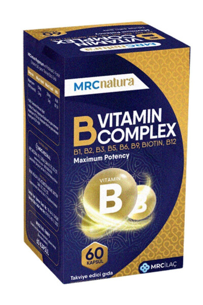 Mrc Natura B Vitamin Kompleksi 60 Kapsula - 9