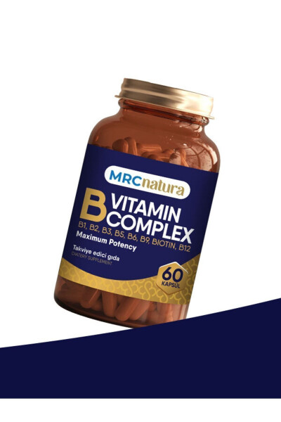 Mrc Natura B Vitamin Kompleksi 60 Kapsula - 14