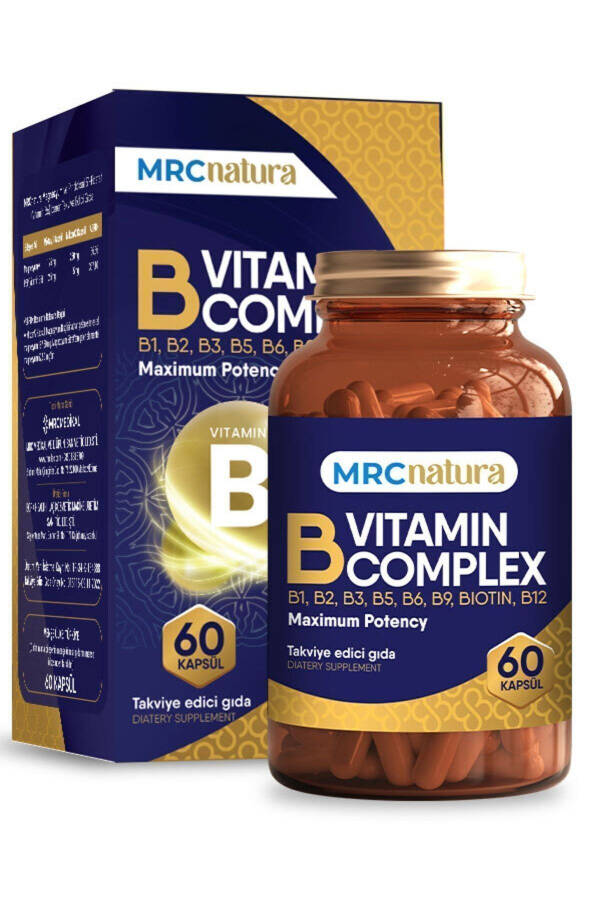 Mrc Natura B Vitamin Kompleksi 60 Kapsula - 1