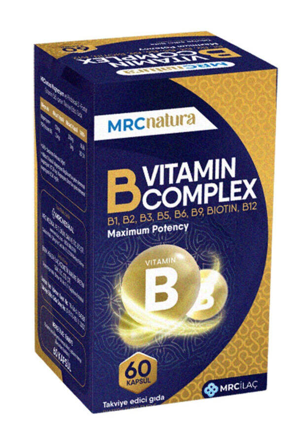 Mrc Natura B Vitamini Kompleksi 60 Kapsül - 9