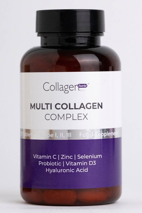 Multi Collagen Complex, Probiotic & Multivitamin 1500 mg x 90 Tablets - 1