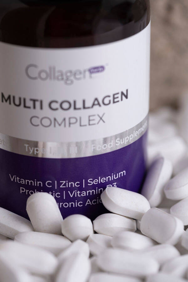 Multi Collagen Complex, Probiotic & Multivitamin 1500 mg x 90 Tablets - 6