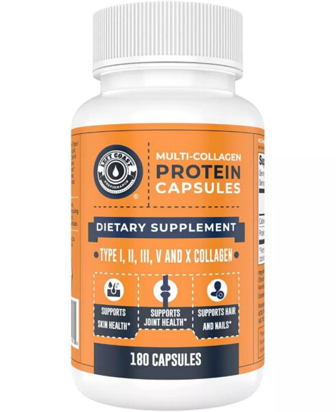 Multi Collagen Protein Capsules | 180ct No Color - 1