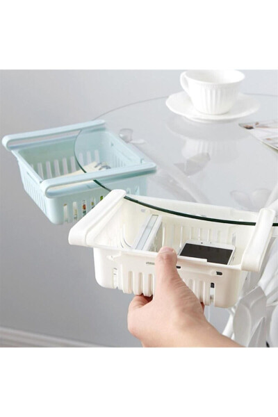 Multi-Purpose Expandable Refrigerator Organizer Basket Shelf - 2