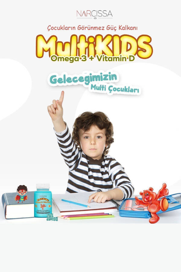 Multikids Omega 3 & D Vitamini - 4