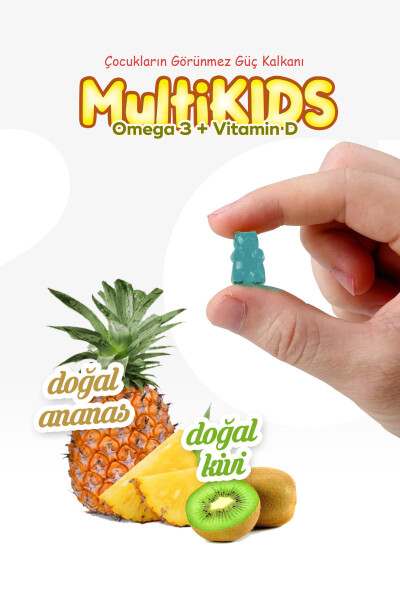 Multikids Omega 3 & D Vitamini - 7