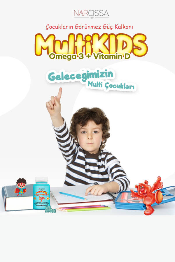 Multikids Omega 3 & D Vitamini - 9