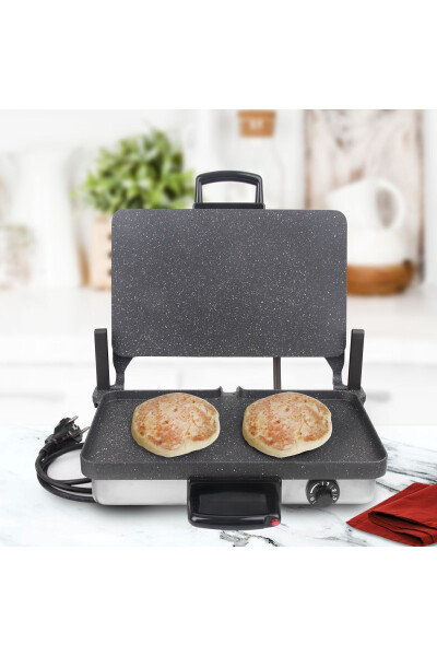 Multipurpose Toaster Lahmacun Bread Bazlama and Grill Machine - 6