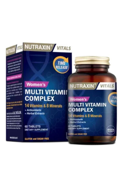 Multivitamin Mineral Complex 60 Tablets for Women - 6